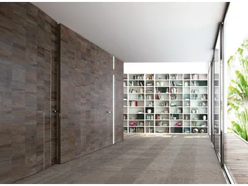 INFINITY SISTEM URBAN, TRACK, SPRING - Wooden boiserie / door by Ghizzi & Benatti - view 2